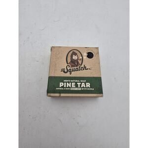 DR SQUATCH PINE TAR SOAP new Fast Ship